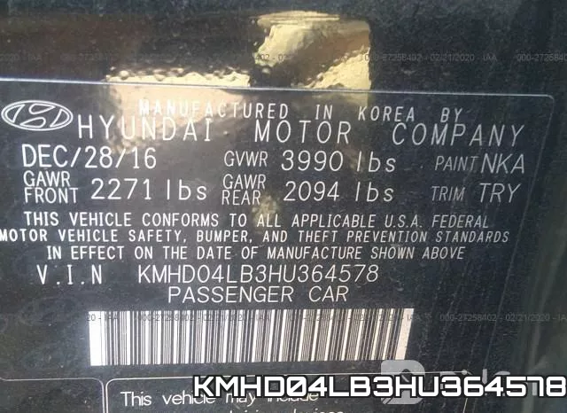 KMHD04LB3HU364578 фото 10