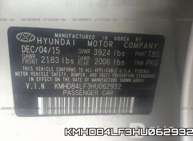 KMHD84LF3HU062932 фото 10