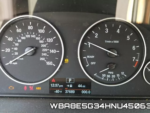 WBA8E5G34HNU45063 фото 9