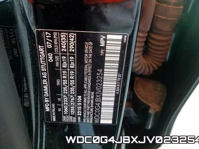 WDC0G4JBXJV023254 фото 2