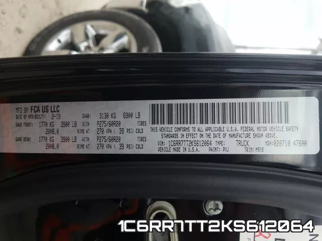 1C6RR7TT2KS612064 фото 2