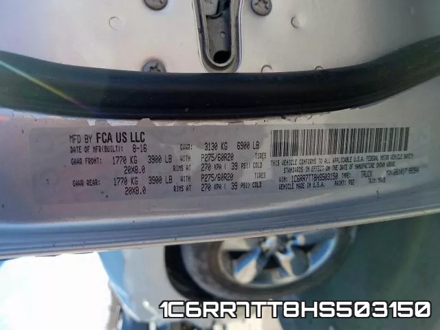 1C6RR7TT8HS503150 фото 2