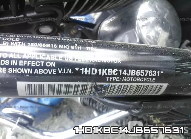 1HD1KBC14JB657631 фото 2