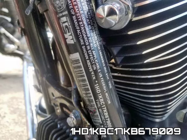 1HD1KBC17KB679009 фото 2