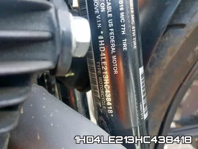1HD4LE213HC438418 фото 2