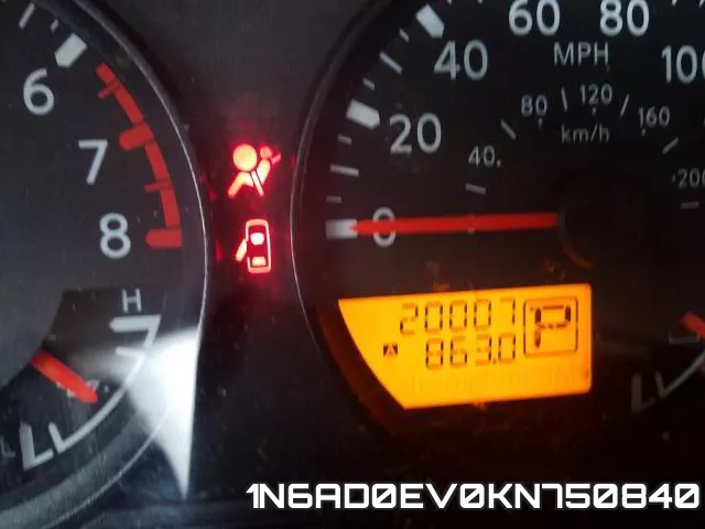 1N6AD0EV0KN750840 фото 9