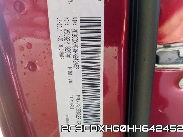 2C3CDXHG0HH642452 фото 2