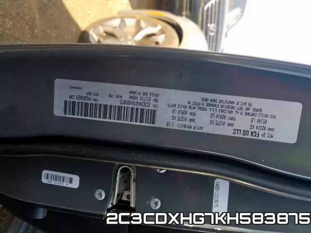 2C3CDXHG7KH583875 фото 2