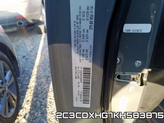 2C3CDXHG7KH583875 фото 6