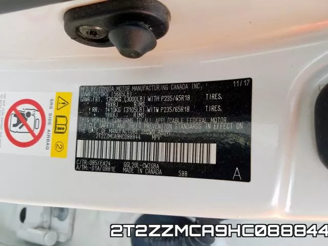 2T2ZZMCA9HC088844 фото 2