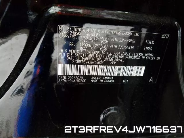 2T3RFREV4JW716637 фото 2