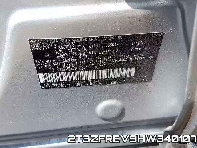 2T3ZFREV9HW340107 фото 2