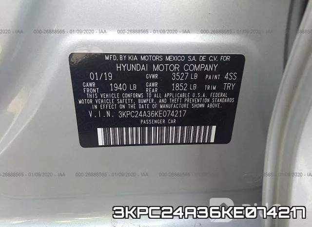 3KPC24A36KE074217 фото 10
