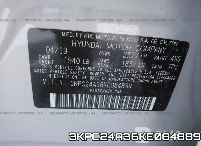 3KPC24A36KE084889 фото 10