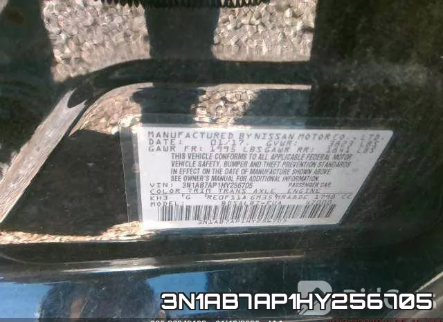3N1AB7AP1HY256705 фото 10