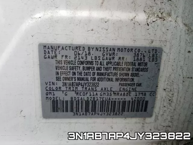 3N1AB7AP4JY323822 фото 2