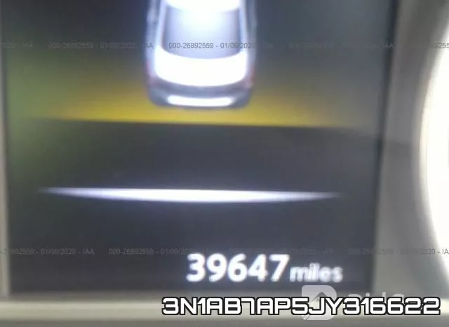 3N1AB7AP5JY316622 фото 8