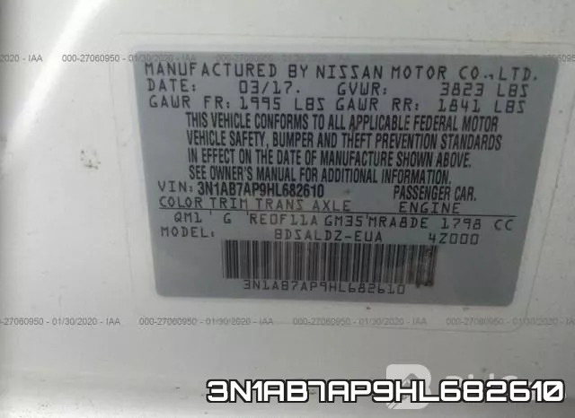 3N1AB7AP9HL682610 фото 10