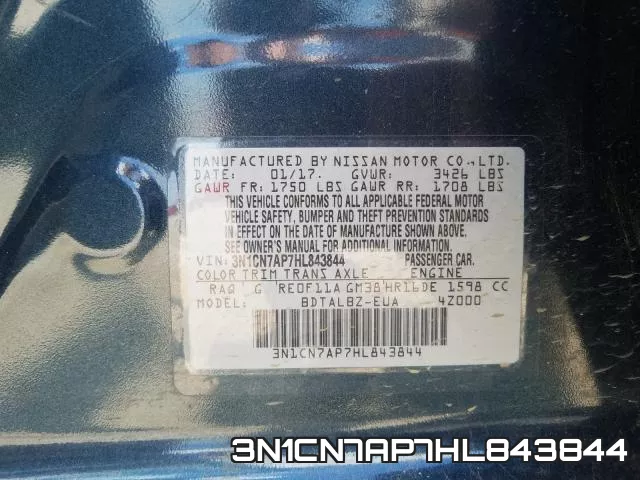 3N1CN7AP7HL843844 фото 2