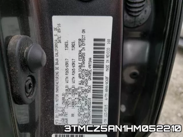 3TMCZ5AN1HM052210 фото 2
