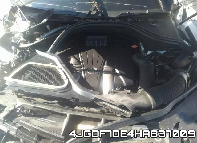 4JGDF7DE4HA837009 фото 2