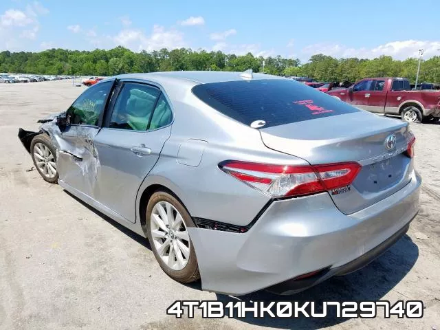 4T1B11HK0KU729740 фото 4