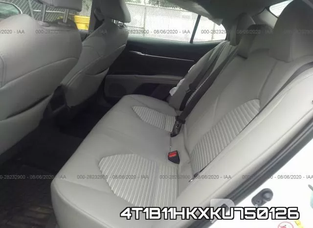 4T1B11HKXKU750126 фото 9