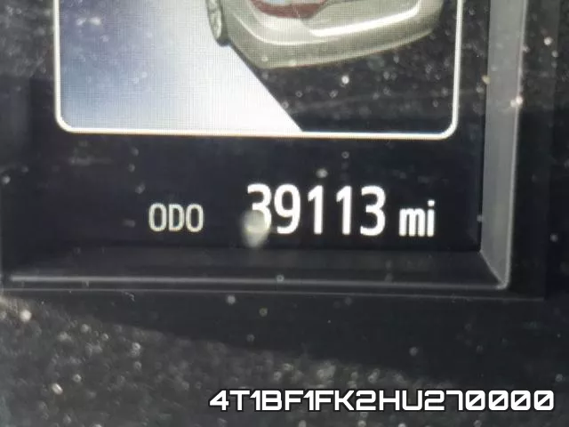 4T1BF1FK2HU270000 фото 9