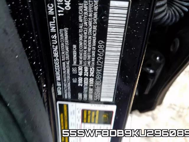 55SWF8DB9KU296089 фото 2