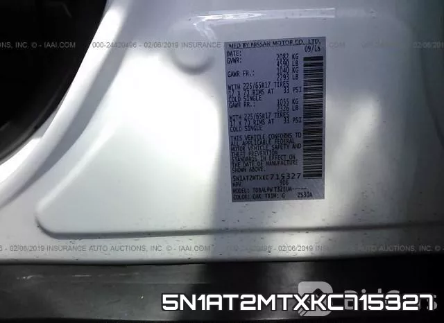 5N1AT2MTXKC715327 фото 10