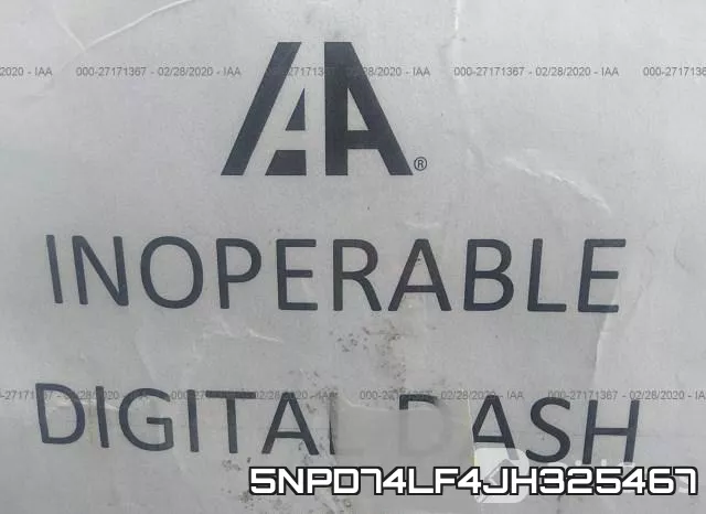 5NPD74LF4JH325467 фото 8