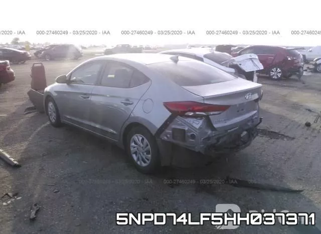 5NPD74LF5HH037371 фото 4