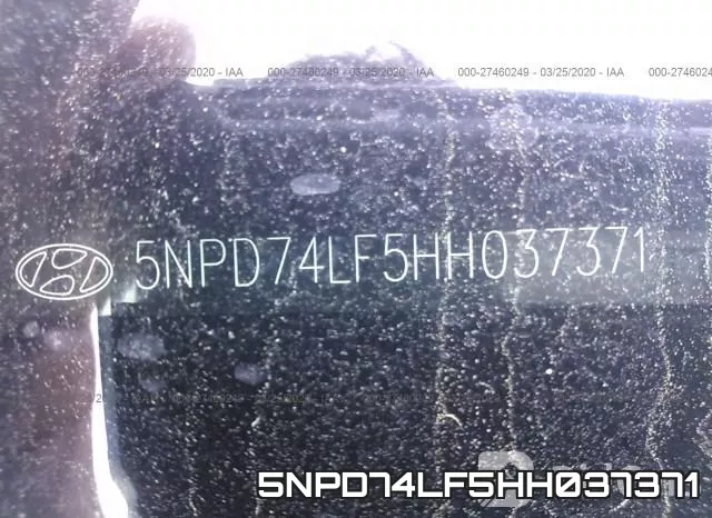 5NPD74LF5HH037371 фото 10