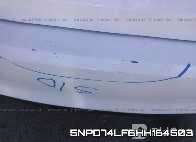 5NPD74LF6HH164503 фото 7