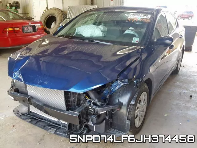 5NPD74LF6JH374458 фото 3
