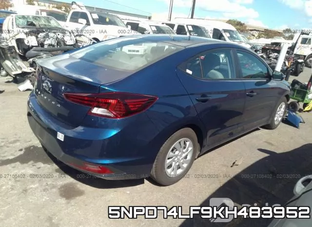 5NPD74LF9KH483952 фото 5