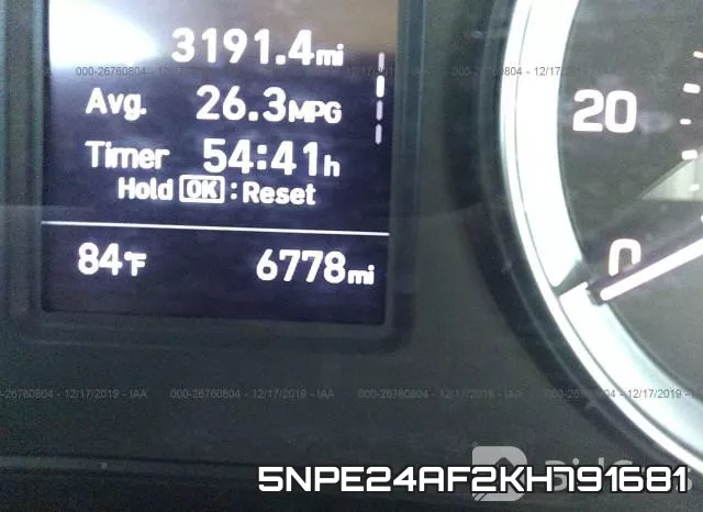 5NPE24AF2KH791681 фото 8