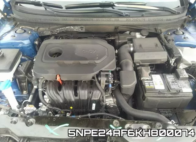 5NPE24AF6KH800074 фото 2