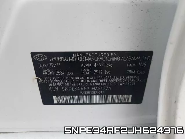 5NPE34AF2JH624376 фото 2