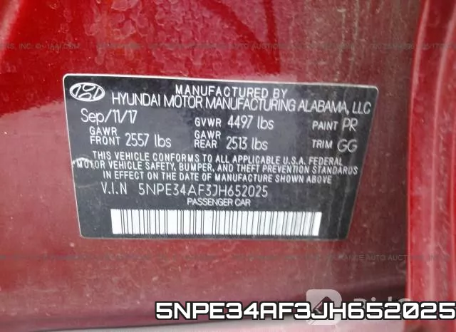 5NPE34AF3JH652025 фото 10