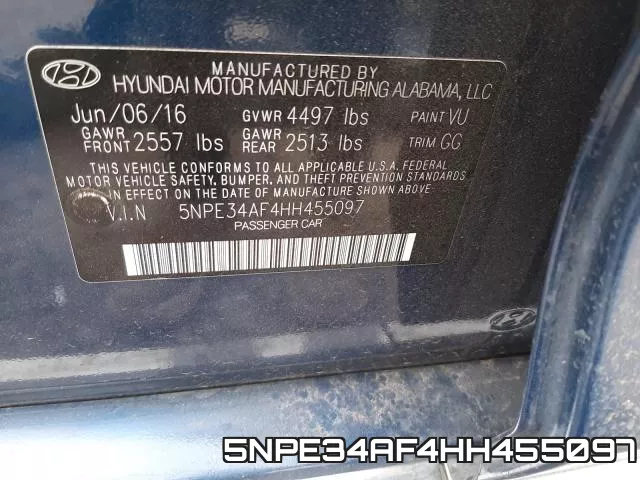 5NPE34AF4HH455097 фото 2