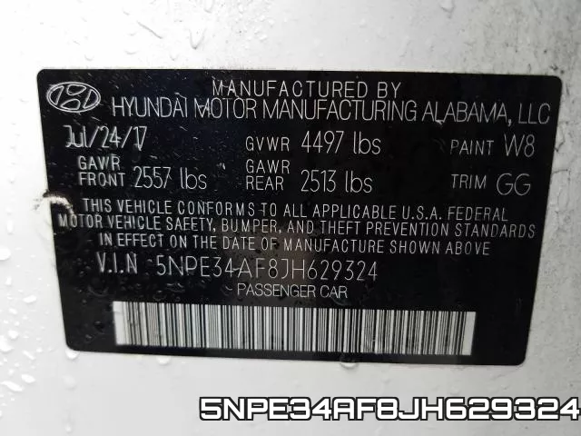 5NPE34AF8JH629324 фото 2