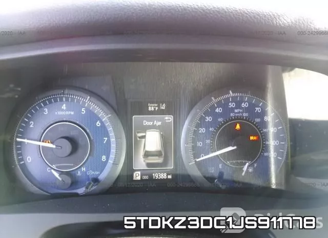5TDKZ3DC1JS911778 фото 8