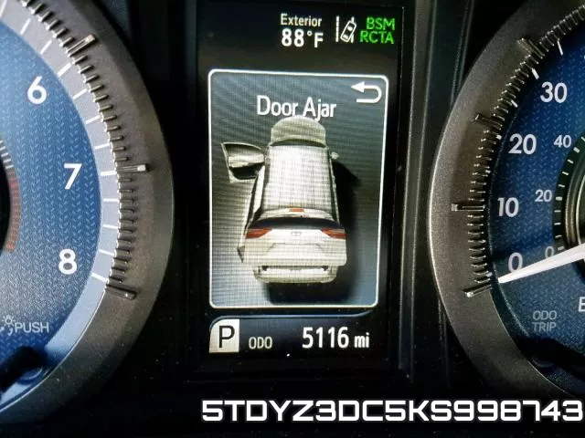 5TDYZ3DC5KS998743 фото 9