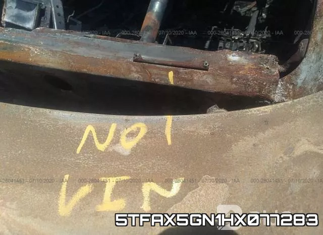 5TFAX5GN1HX077283 фото 10