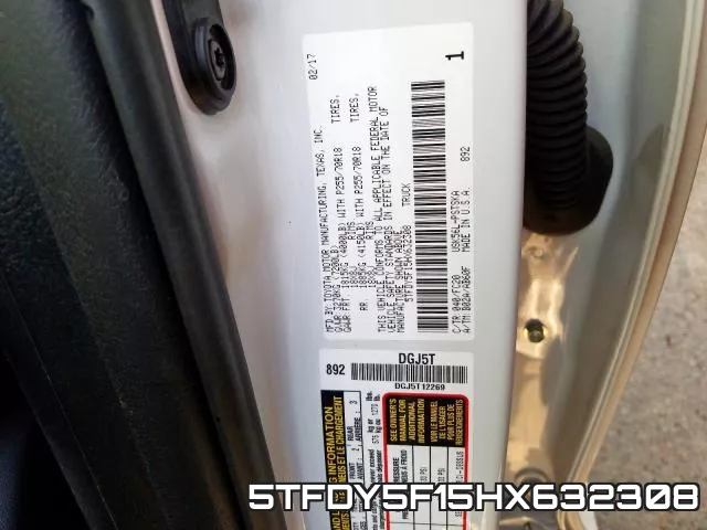 5TFDY5F15HX632308 фото 2