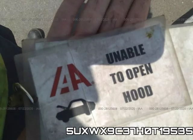 5UXWX9C37H0T19535 фото 2
