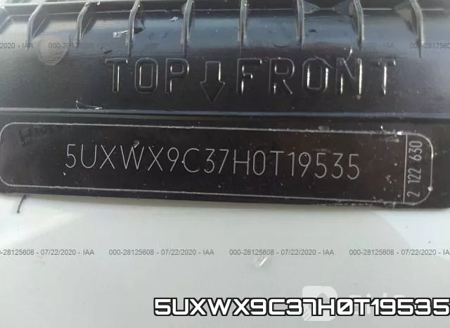 5UXWX9C37H0T19535 фото 10