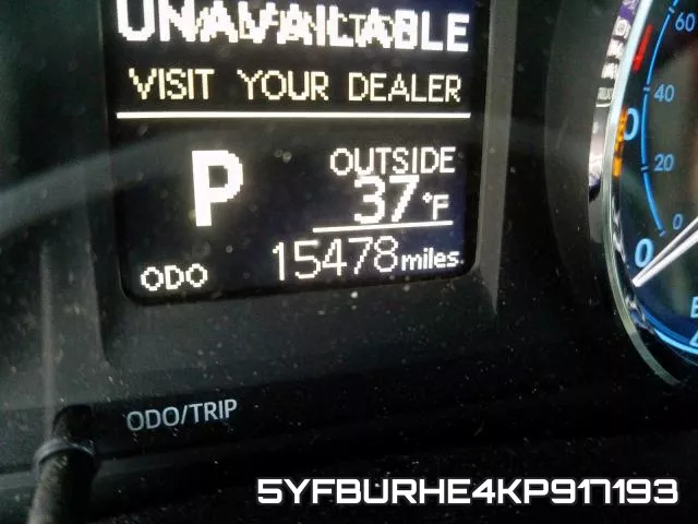 5YFBURHE4KP917193 фото 9