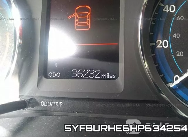 5YFBURHE6HP634254 фото 8